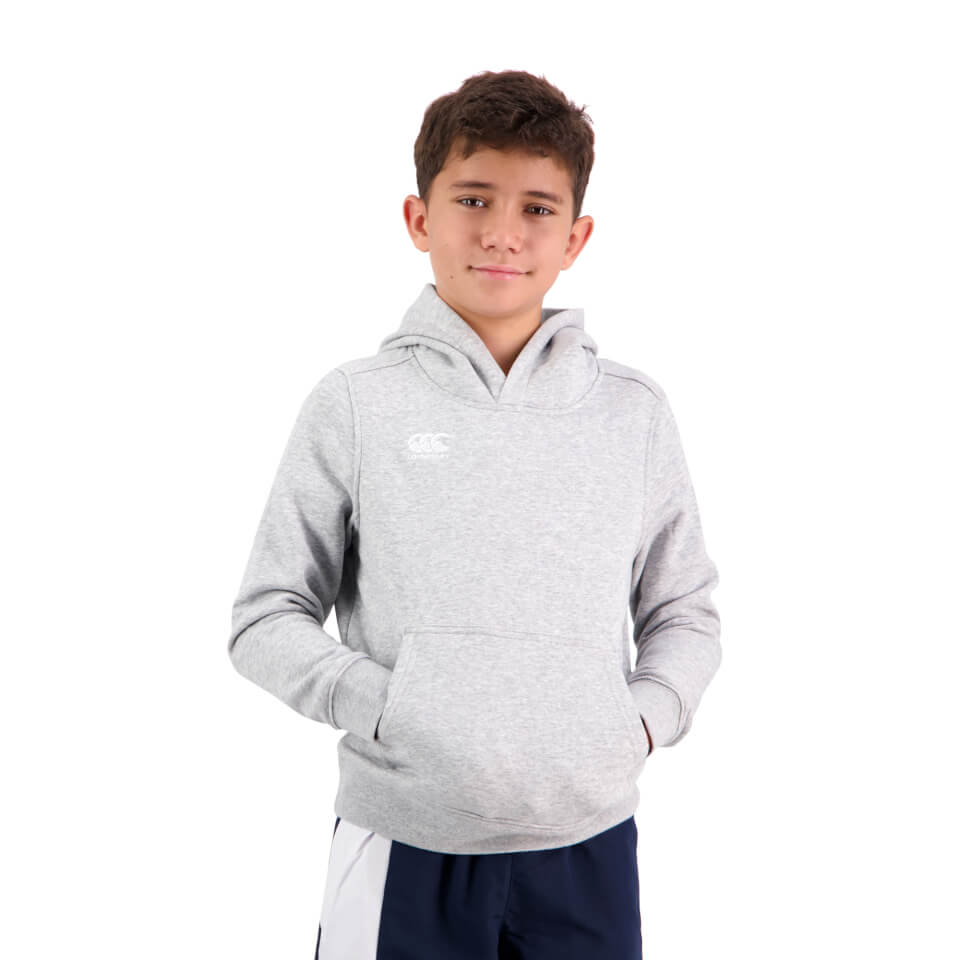 Kids Over Head Logo Hoodie in Grey