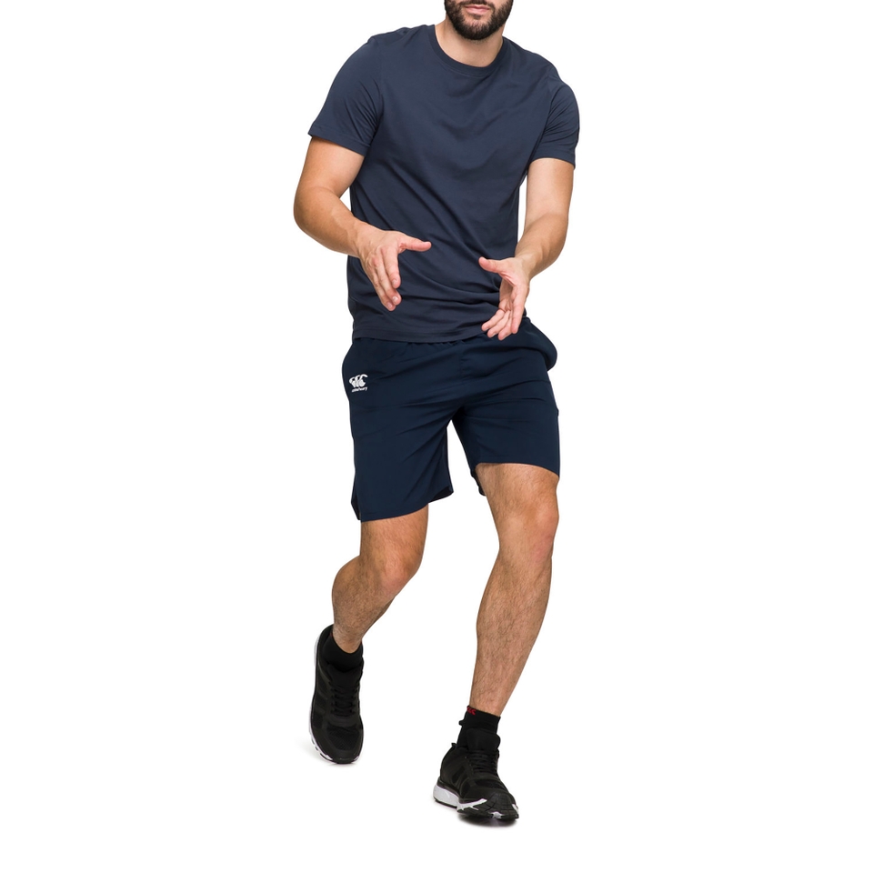 MENS VAPODRI WOVEN GYM SHORT NAVY