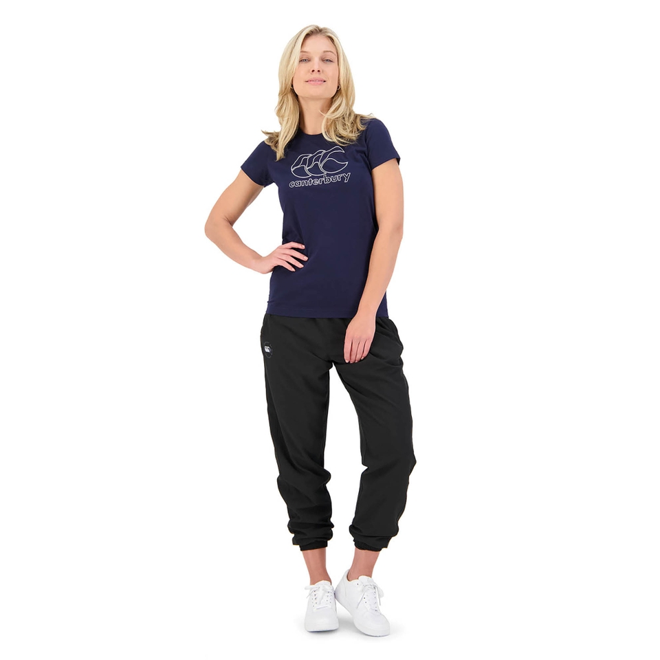 WOMENS CCC T-SHIRT - NAVY