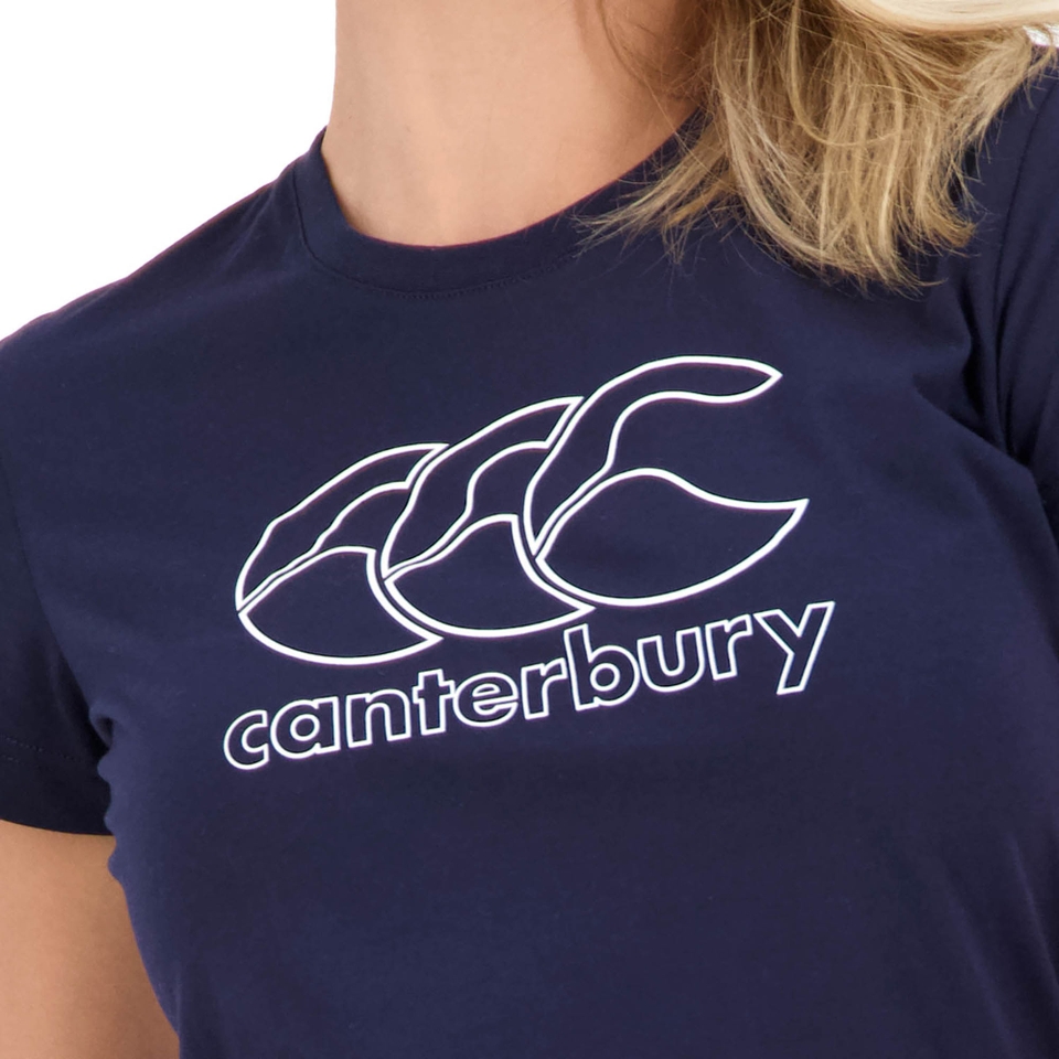 WOMENS CCC T-SHIRT - NAVY