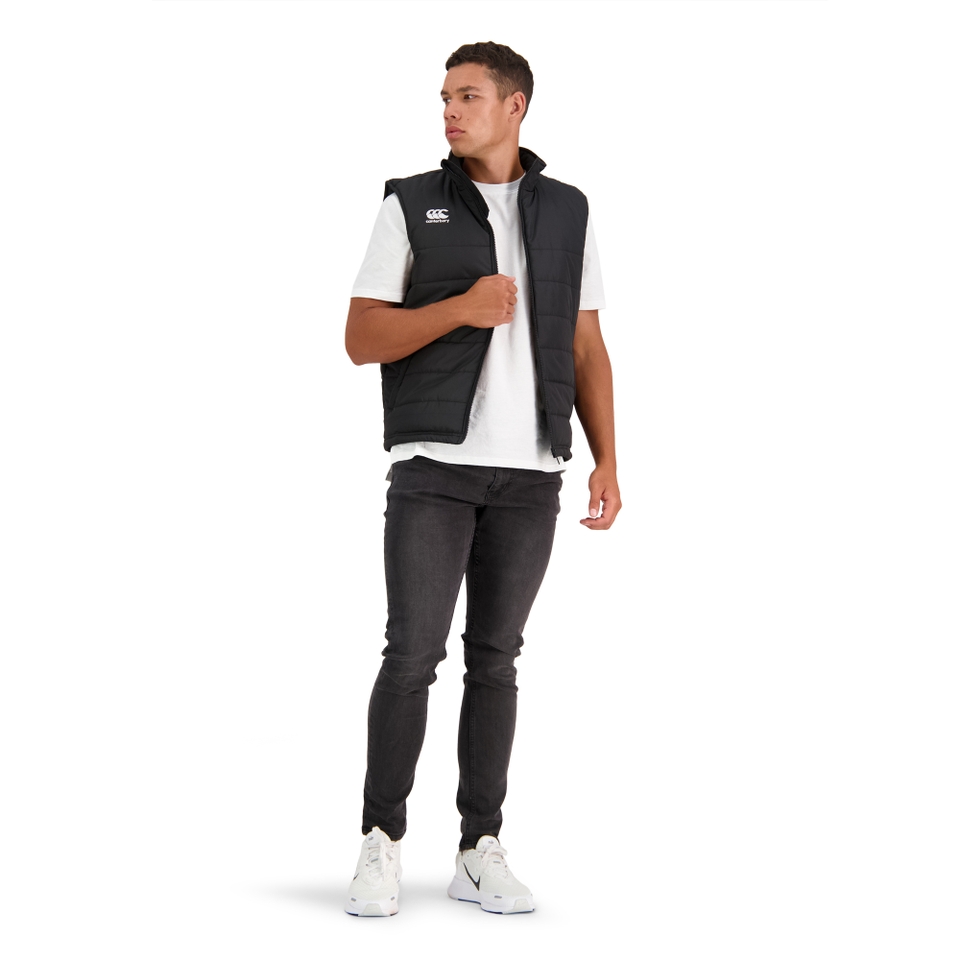 MENS CORE GILET IN BLACK