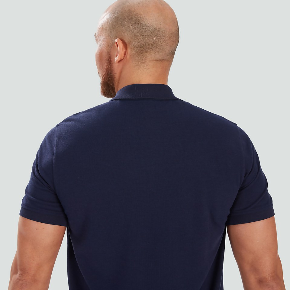 MENS IRELAND TEAM POLO SHIRT BLUE