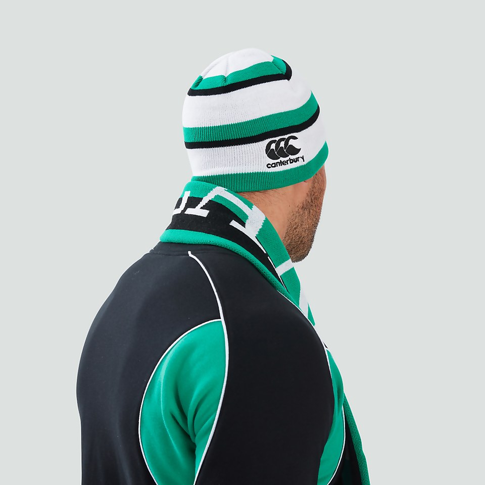 UNISEX IRELAND HERITAGE BEANIE GREEN/WHITE