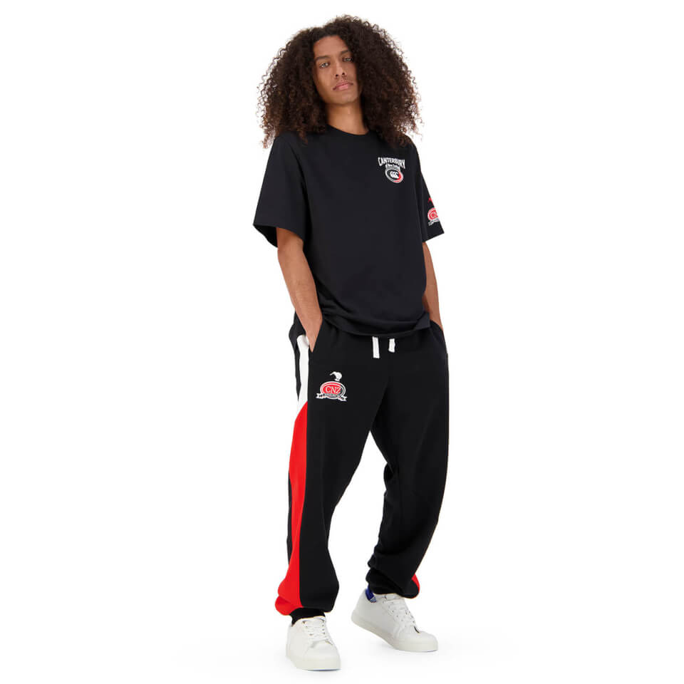 Mens Rugger Sweat Pant in Black