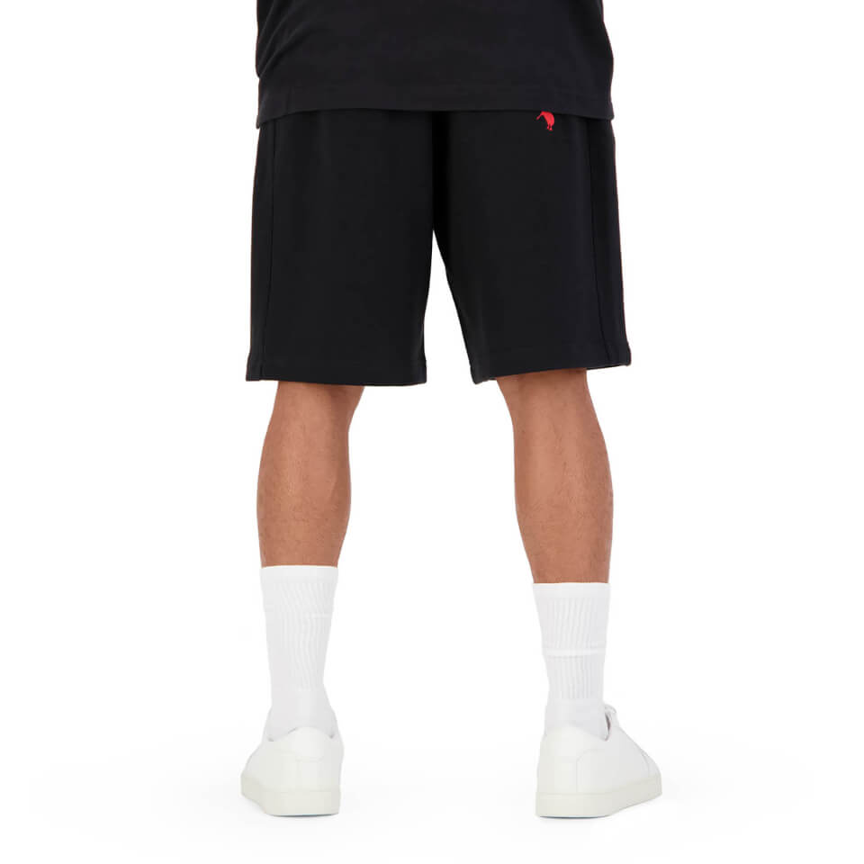 Mens Rugger Sweat Short in Black