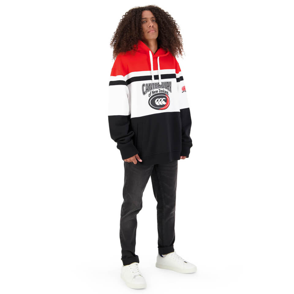 Mens Rugger Hoodie in Black