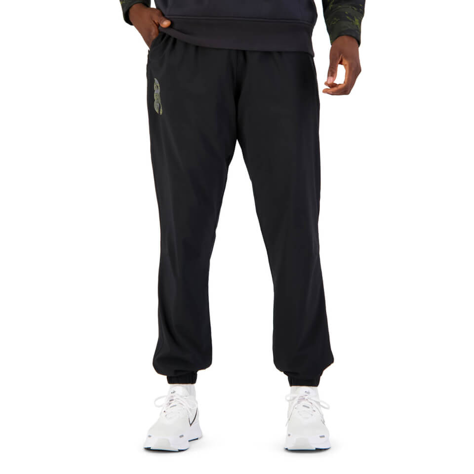 Mens Militia Shell Jogger in Black