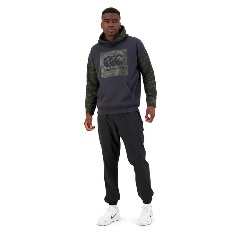 Mens Militia Shell Jogger in Black