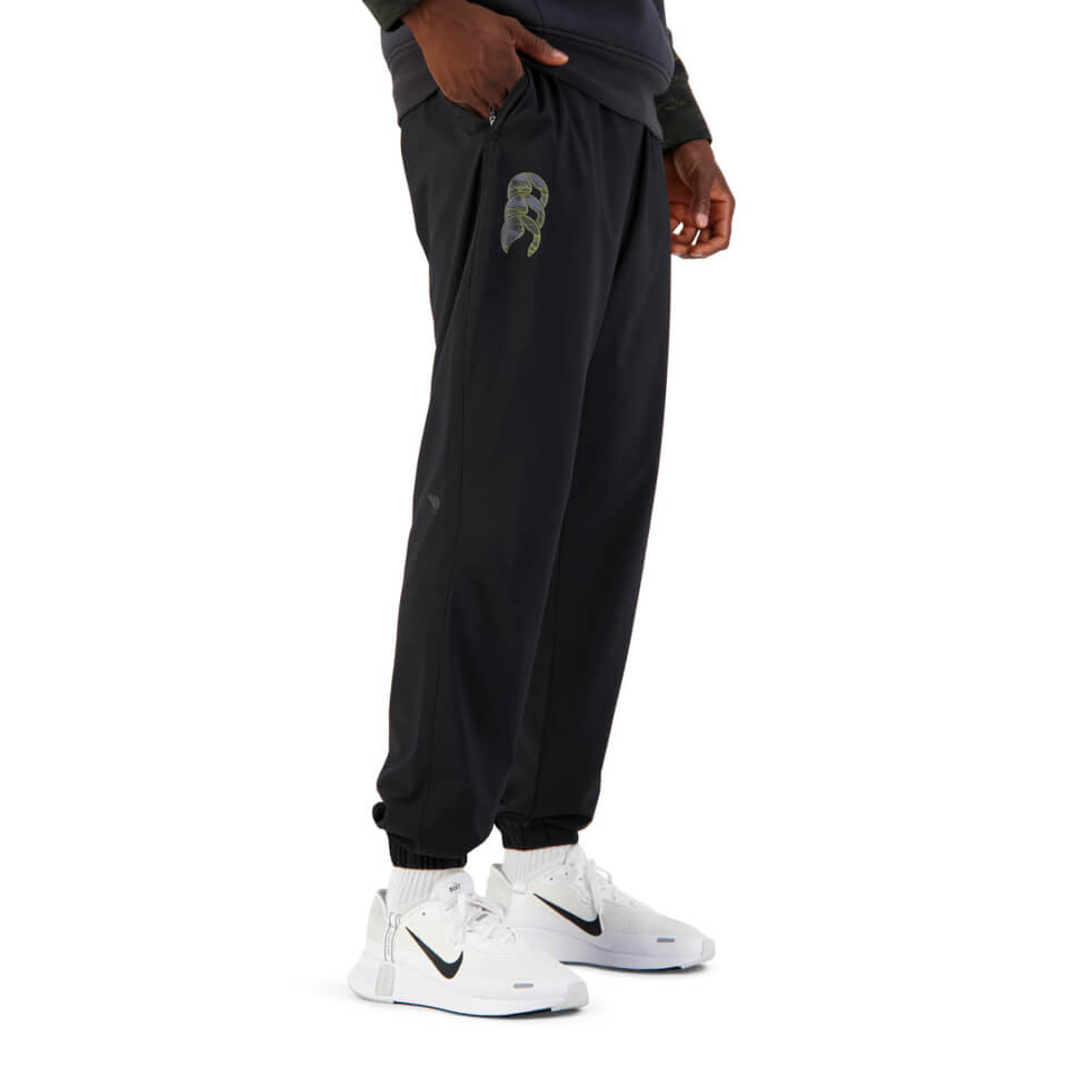 Mens Militia Shell Jogger in Black