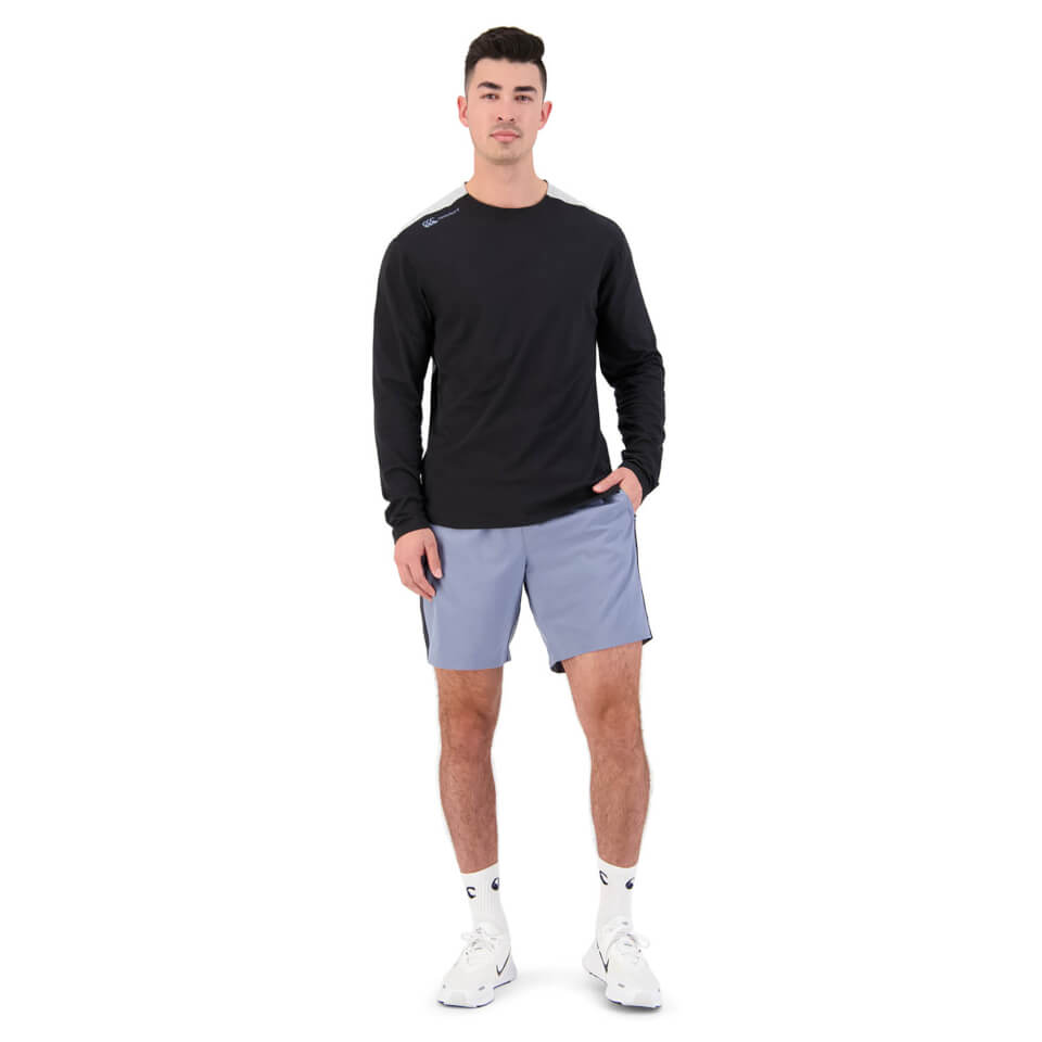 Mens Vapodri Formation Long Sleeve T-Shirt in Black