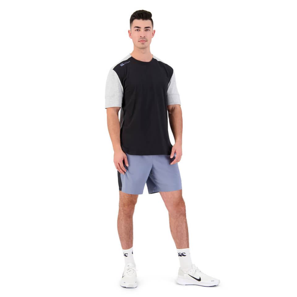 Mens Vapodri Formation Short Sleeve T-Shirt in Black