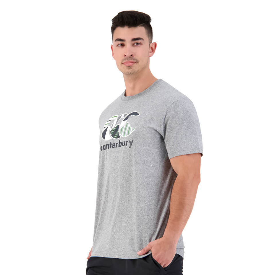 Mens CCC Uglies T-Shirt in Marle Marl Grey