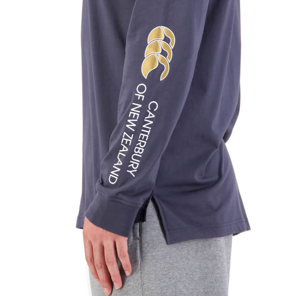 Mens of NZ Long Sleeve T-Shirt in Grey
