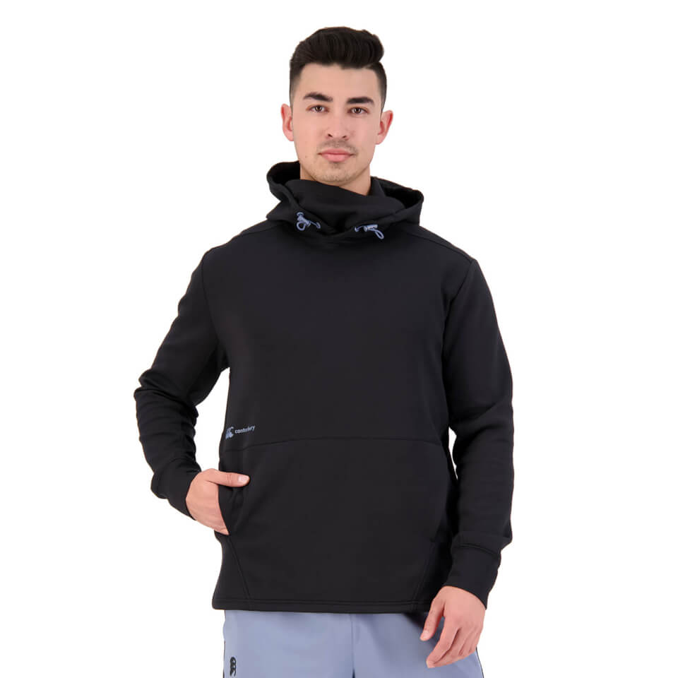 Mens Vapodri Formation Over Head Hoodie in Black