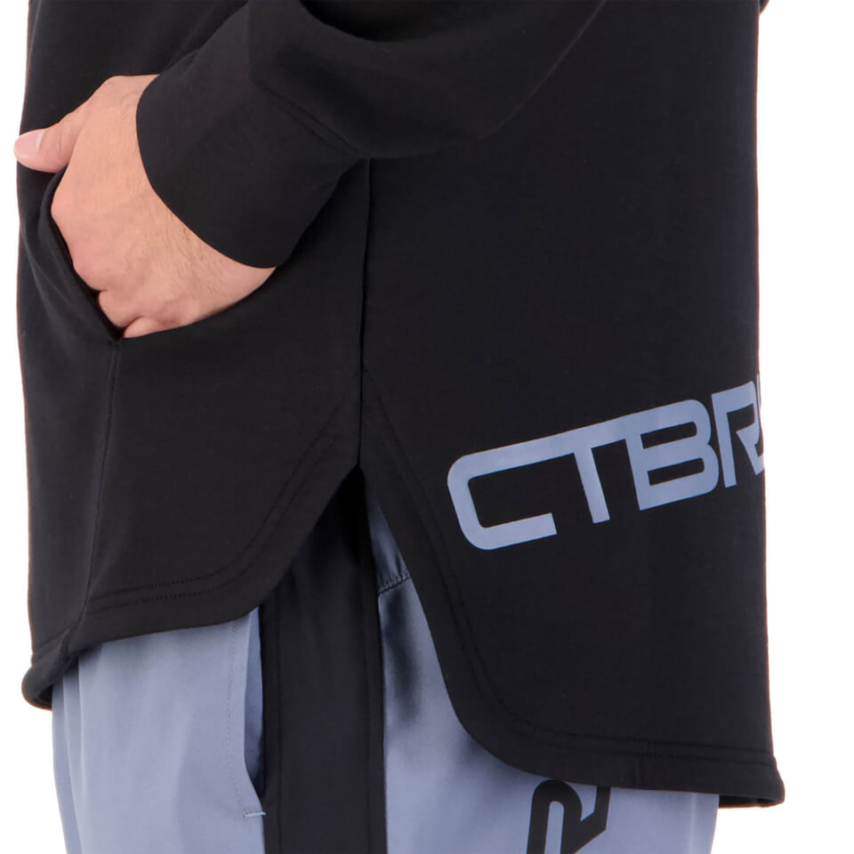 Mens Vapodri Formation Over Head Hoodie in Black