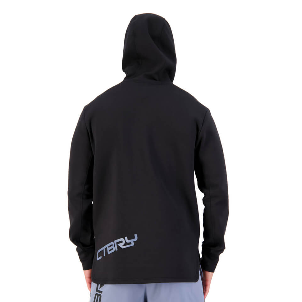 Mens Vapodri Formation Over Head Hoodie in Black
