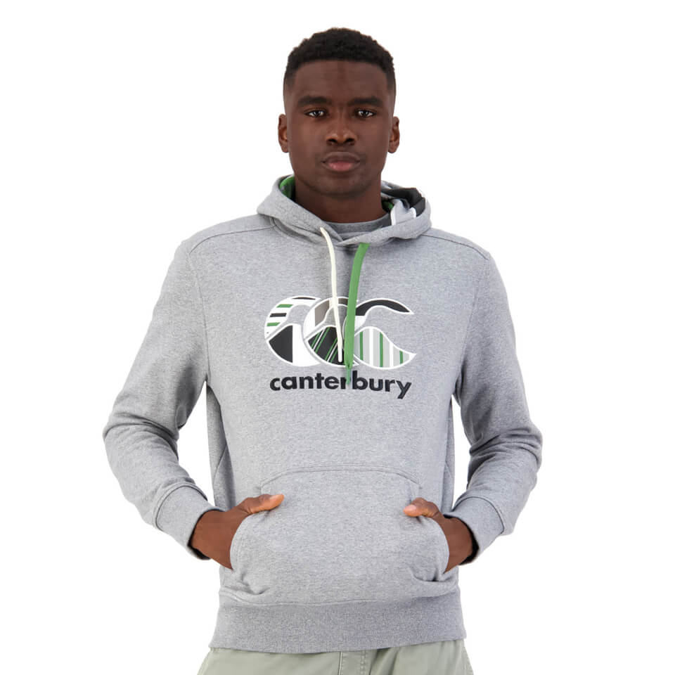 Mens Uglies Hoodie in Grey Marl