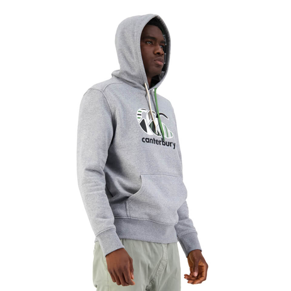 Mens Uglies Hoodie in Grey Marl