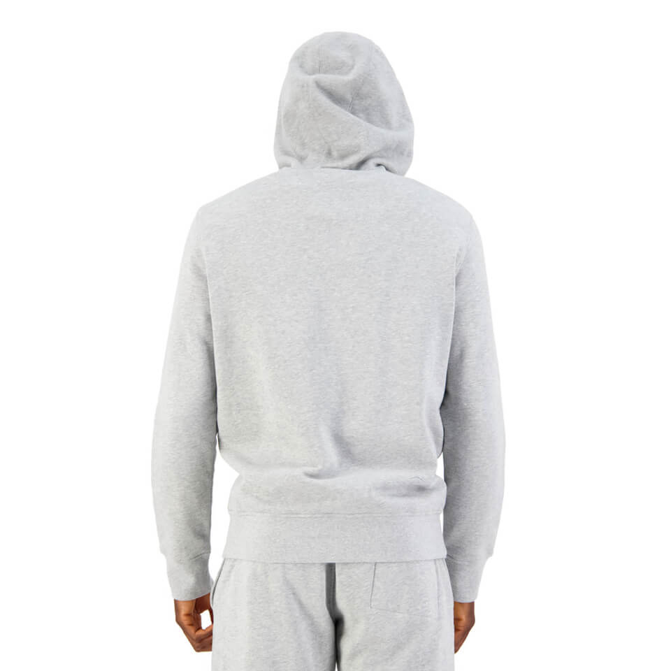 Mens International Over Head Hoodie in Grey