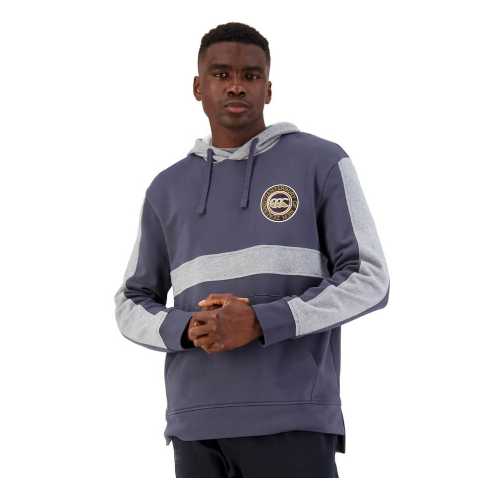 MENS OF NZ OVER HEAD HOODIE - DARK GREY