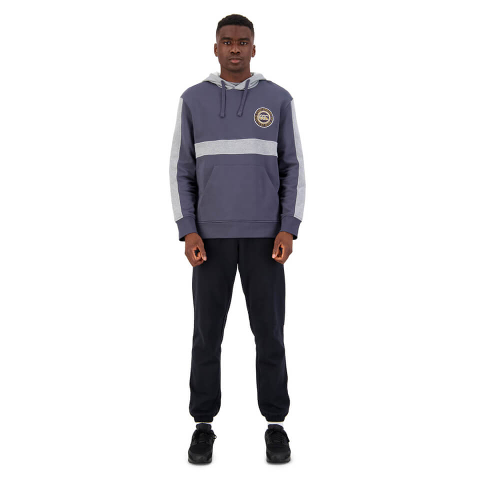 MENS OF NZ OVER HEAD HOODIE - DARK GREY