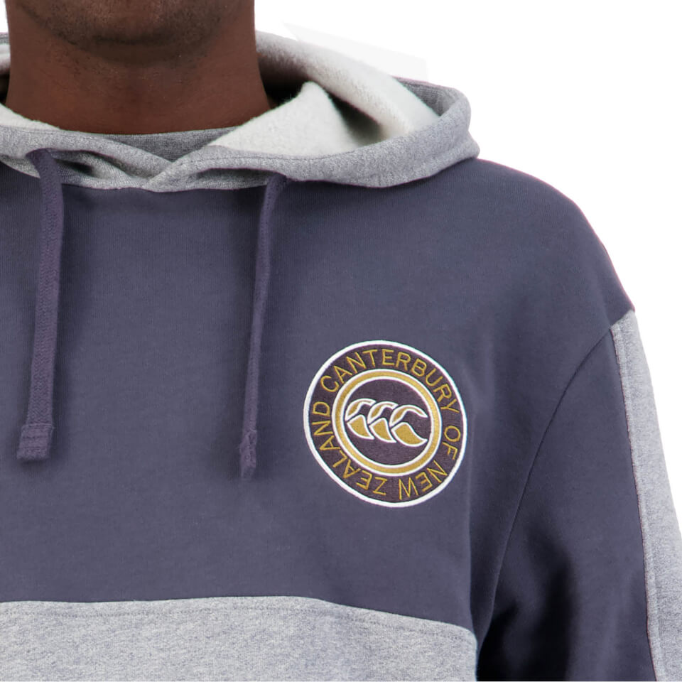 MENS OF NZ OVER HEAD HOODIE - DARK GREY