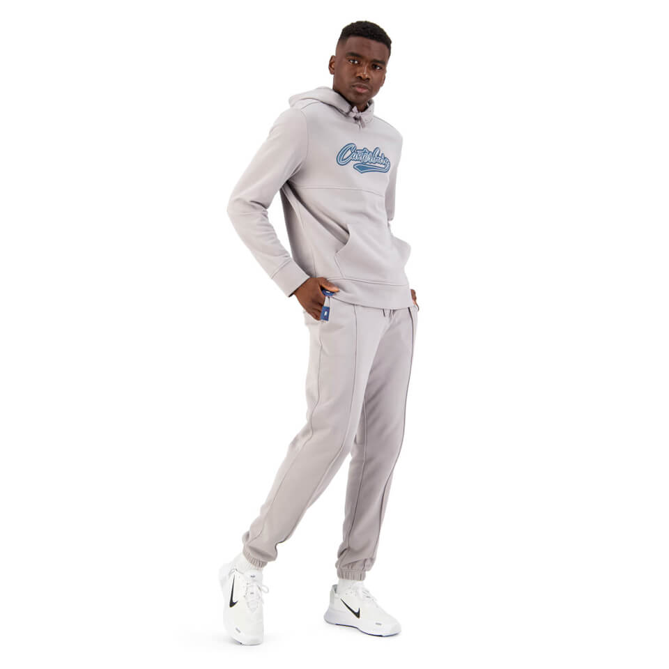 Mens Pitch 3.0 Over Head Hoodie in Grey