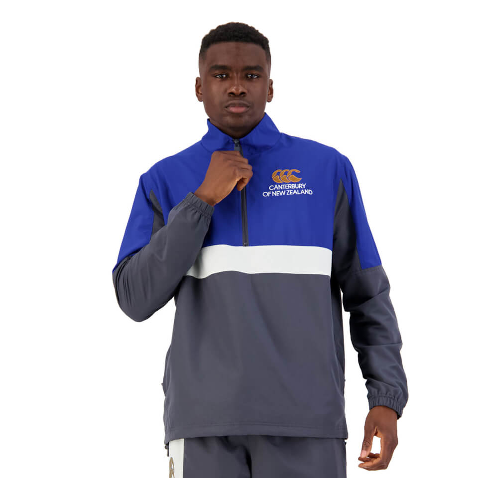 Mens of NZ 1/4 Zip Top in Grey