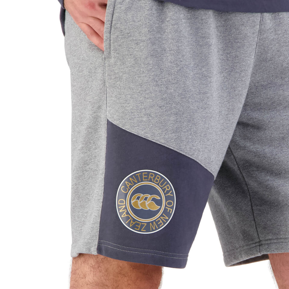 Mens of NZ Knit 9" Short in Grey Marl