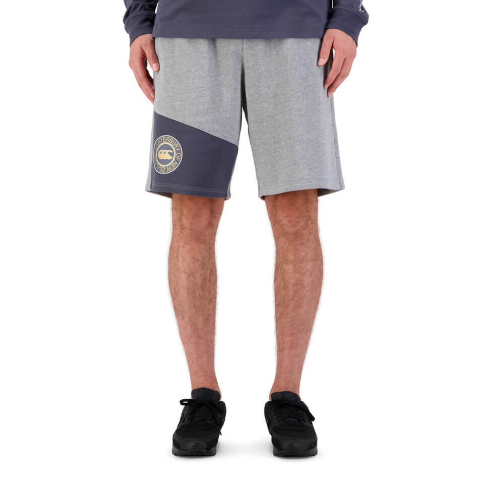 Mens of NZ Knit 9" Short in Grey Marl