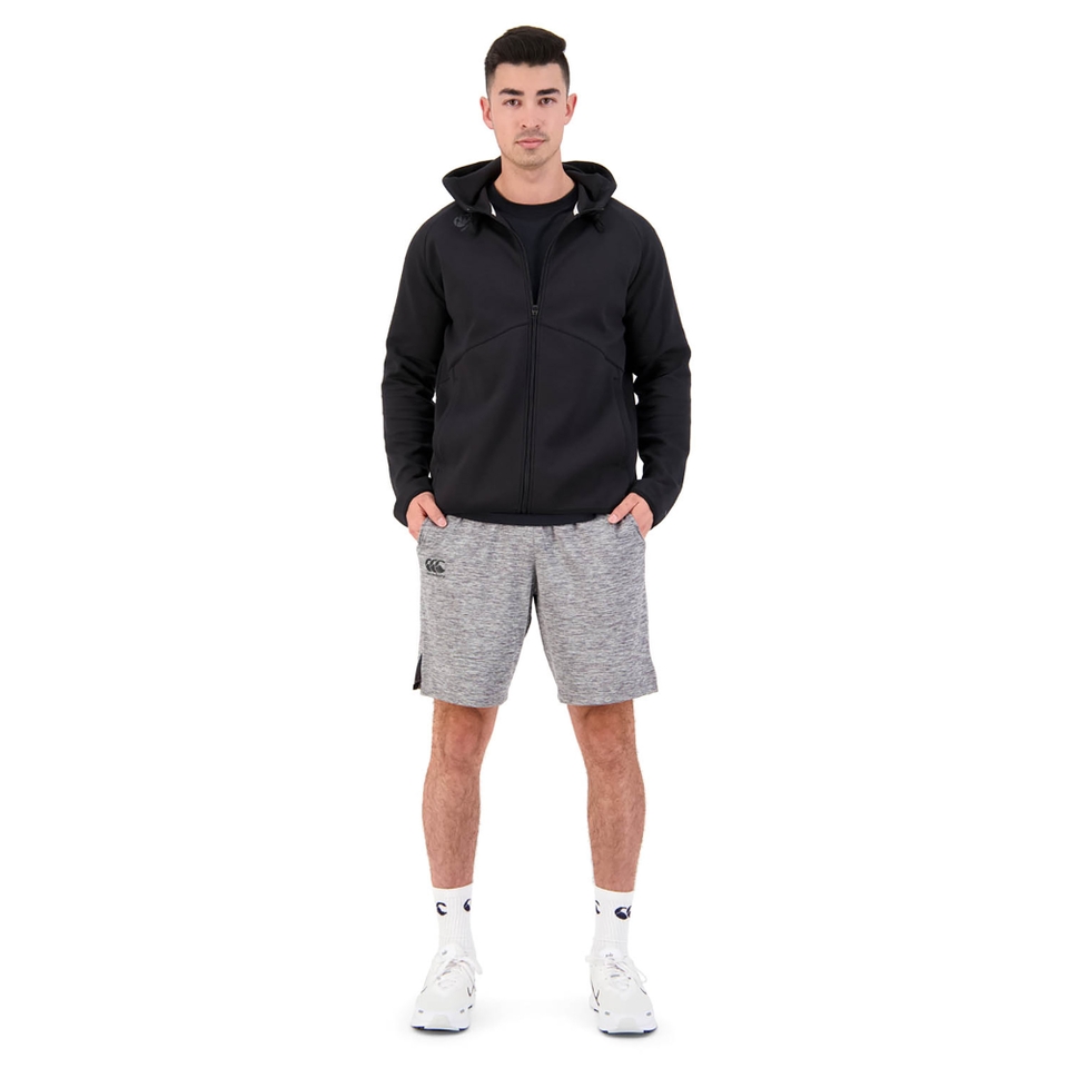MENS VAPODRI 9" KNIT SHORT GREY
