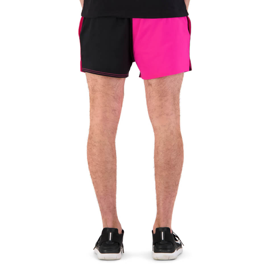 Mens Uglies 3" Harlequin Short in Pink
