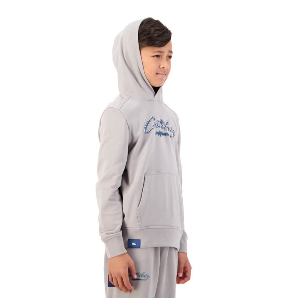 KIDS PITCH 3.0 OVER HEAD HOODIE - GREY