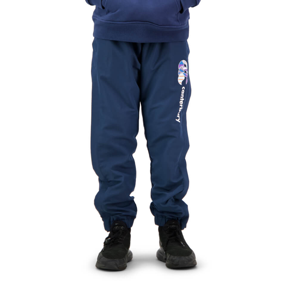 Kids Uglies Tapered Cuff Stadium Pant in Ocean Blue