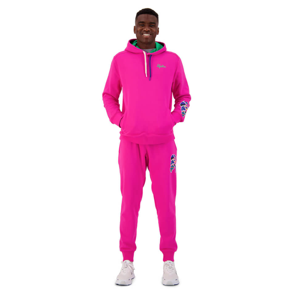 Mens Uglies Everyday Hoodie in Fuschia