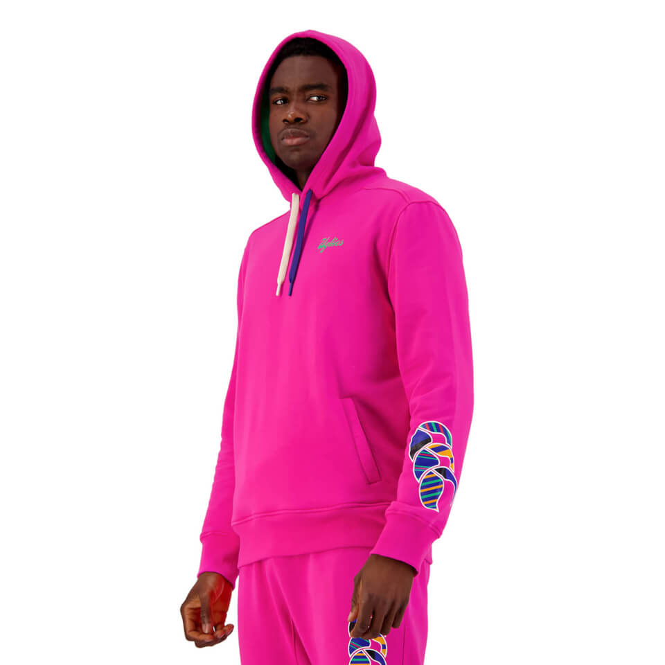Mens Uglies Everyday Hoodie in Fuschia