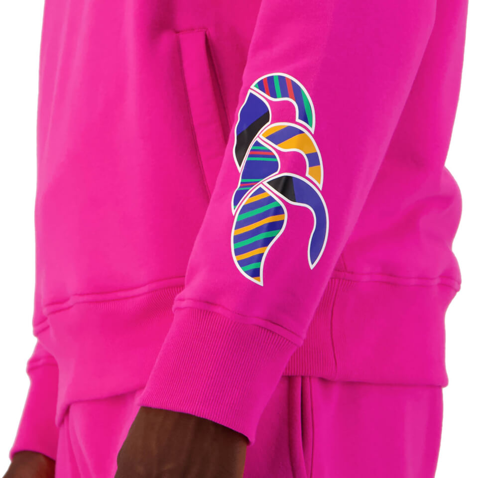 Mens Uglies Everyday Hoodie in Fuschia