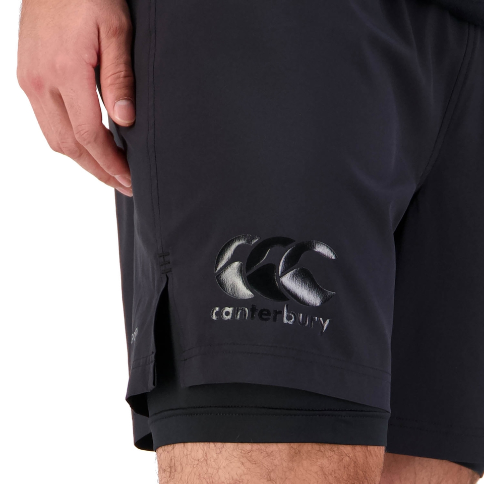 MEN'S VAPODRI 7" TEMPO 2-IN-1 SHORT IN JET BLACK