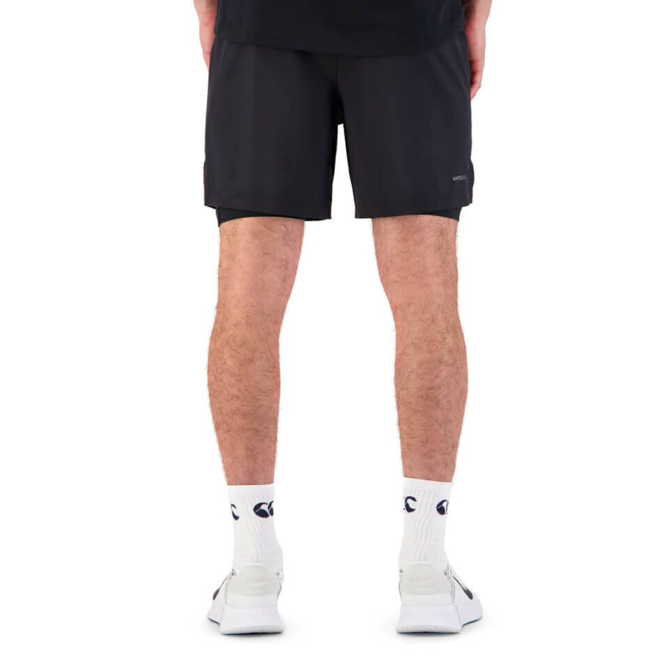 CANTERBURY Men's VAPODRI 7" TEMPO 2 IN 1 SHORT - BLACK