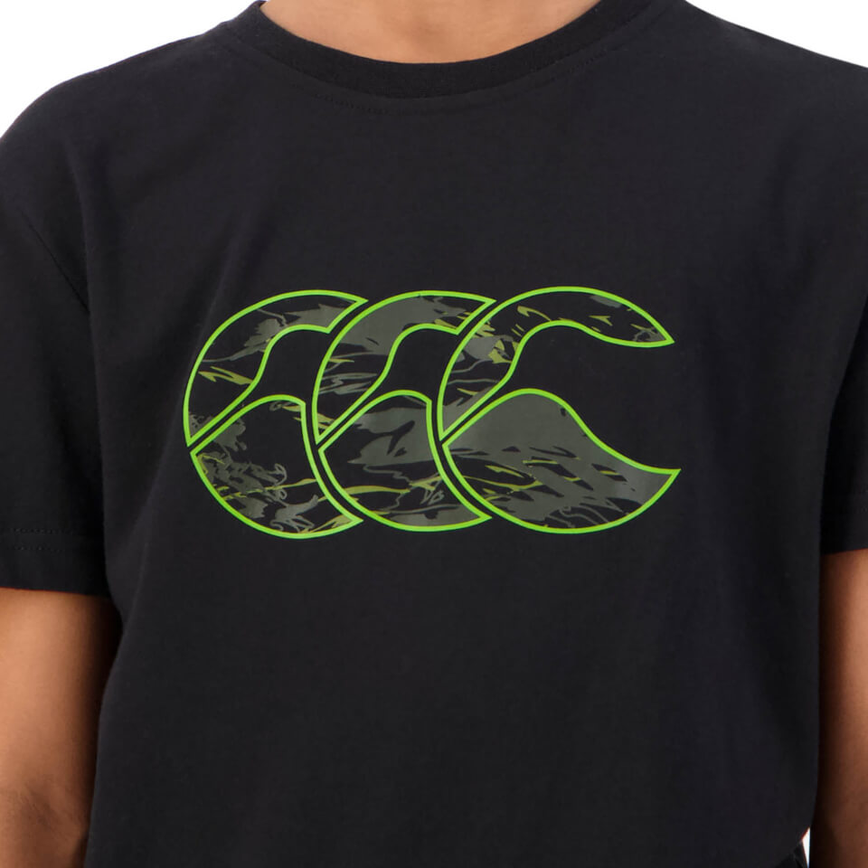 Kids Militia Short Sleeve T-Shirt in Black
