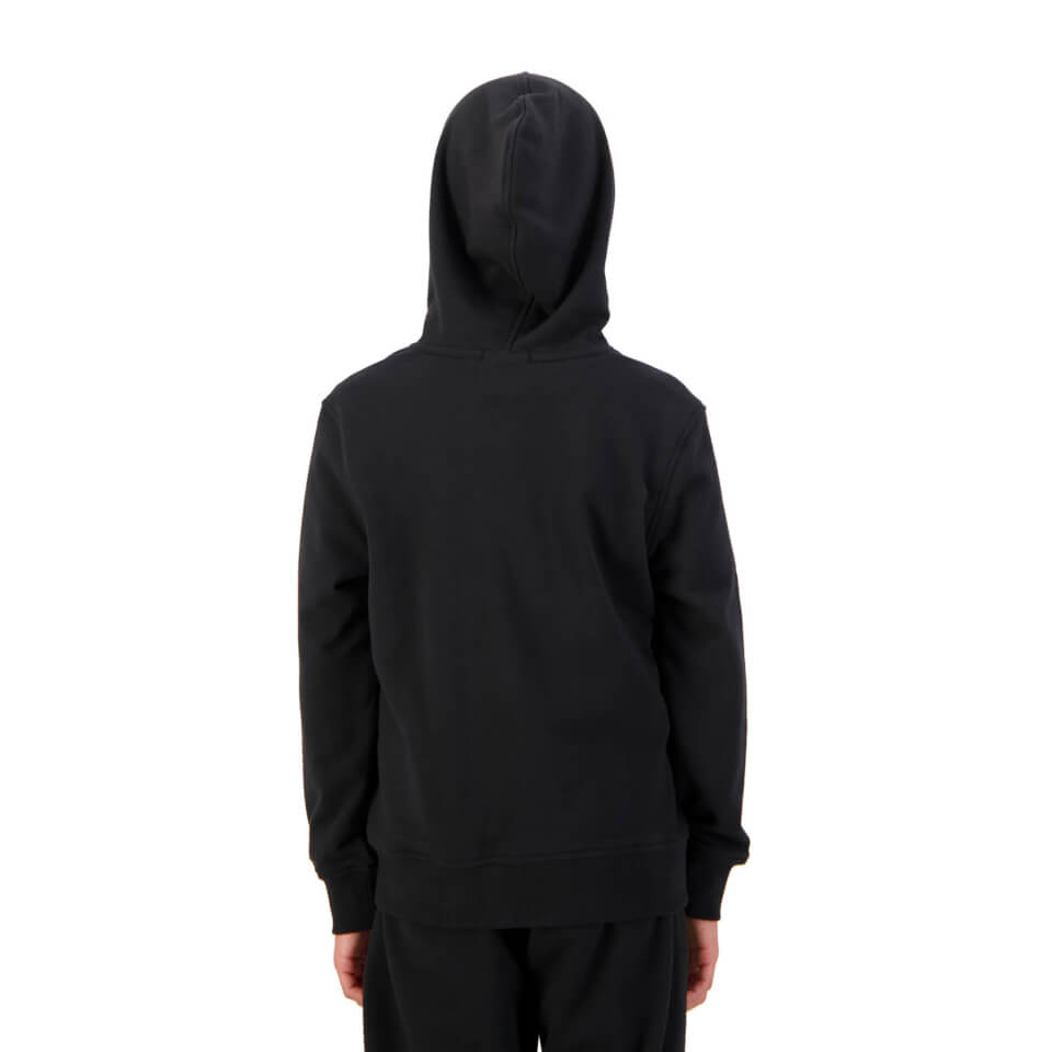 Kids Militia Hoodie in Jet Black