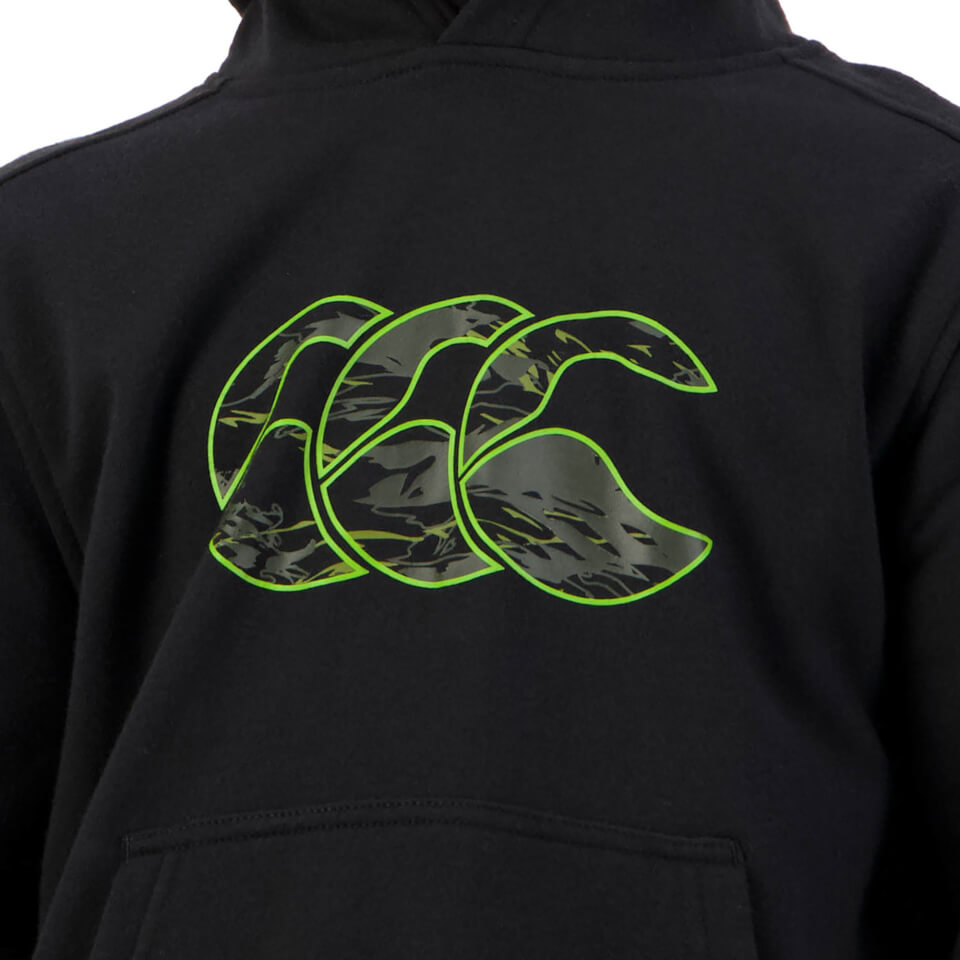 Kids Militia Hoodie in Jet Black