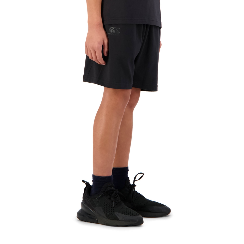 KIDS STAPLE KNIT SHORT BLACK