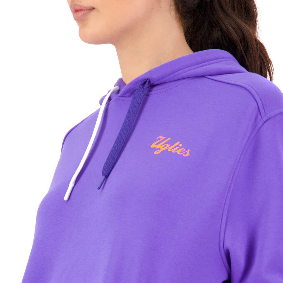 Womens Uglies Boyfriend Hoodie in Purple