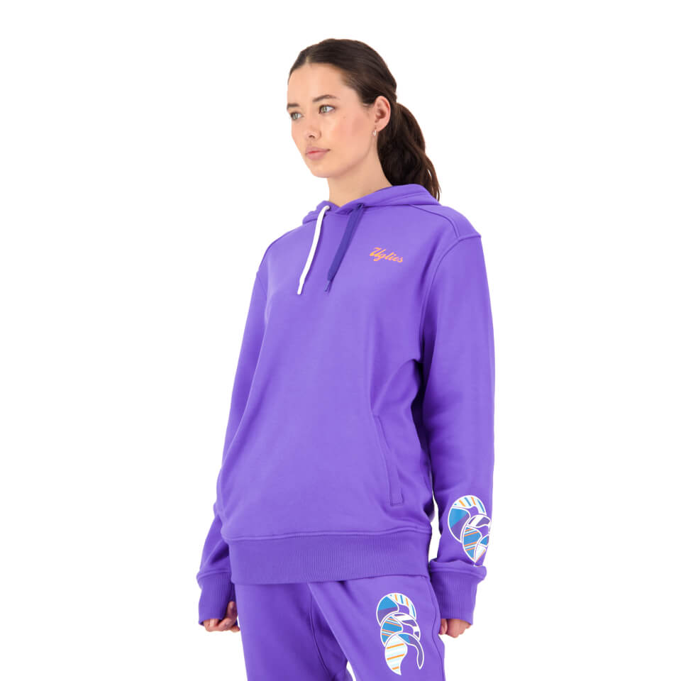 Womens Uglies Boyfriend Hoodie in Purple
