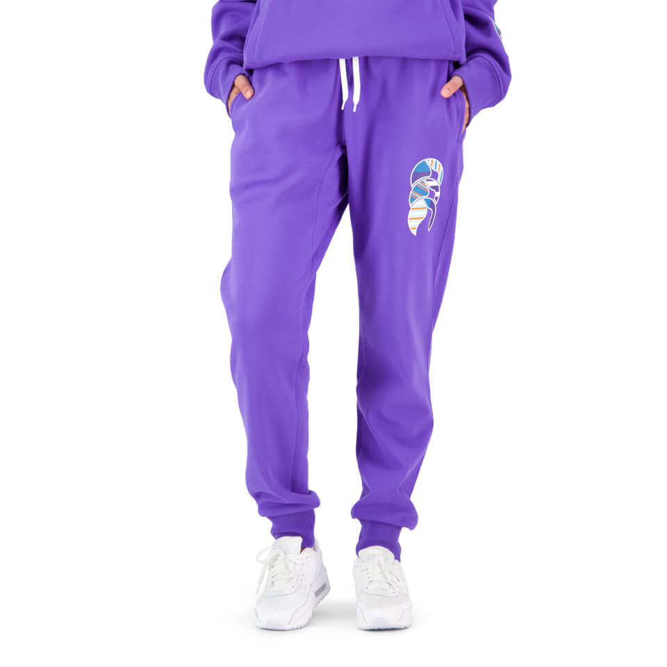 Womens Uglies Boyfriend Track Pant in Purple