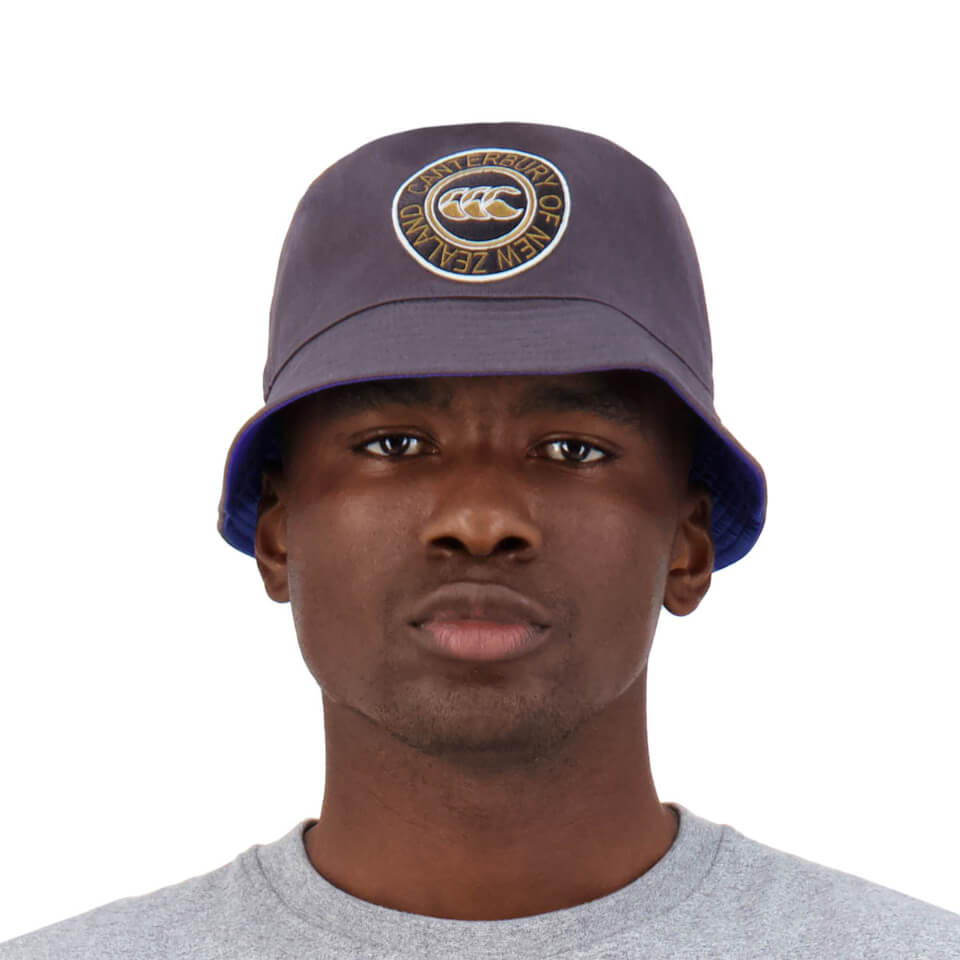 of NZ Reversible Bucket Hat in Grey