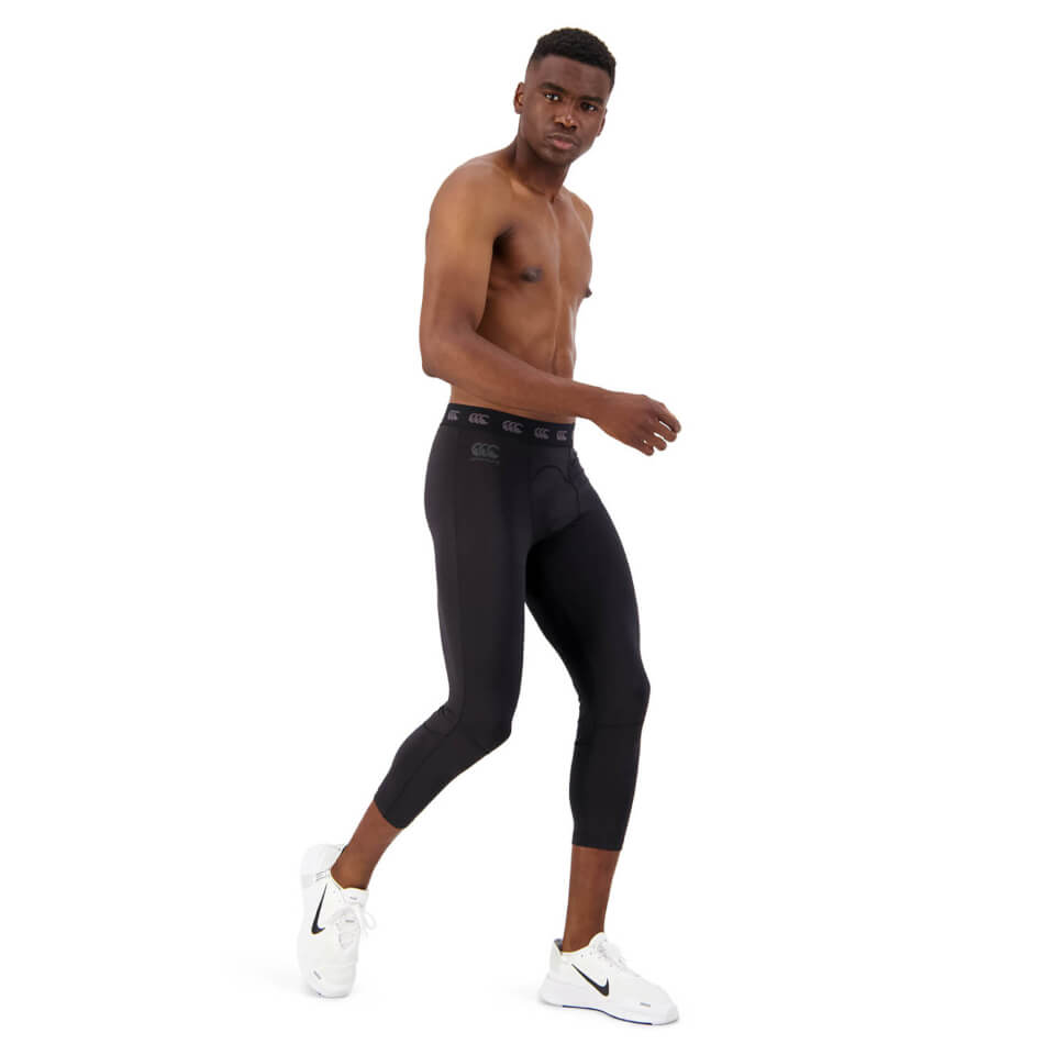 Mens Vapodri 7/8 Tight in Jet Black