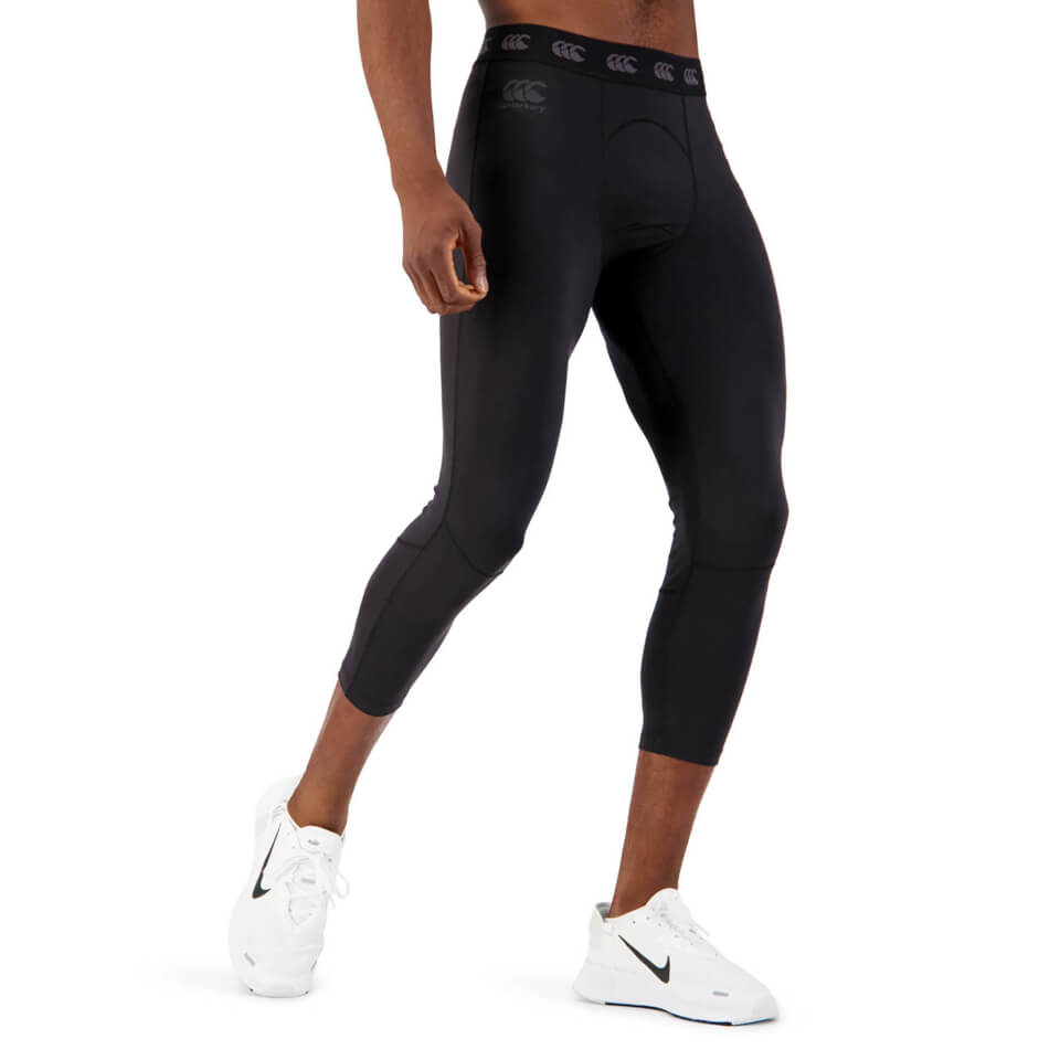 Mens Vapodri 7/8 Tight in Jet Black