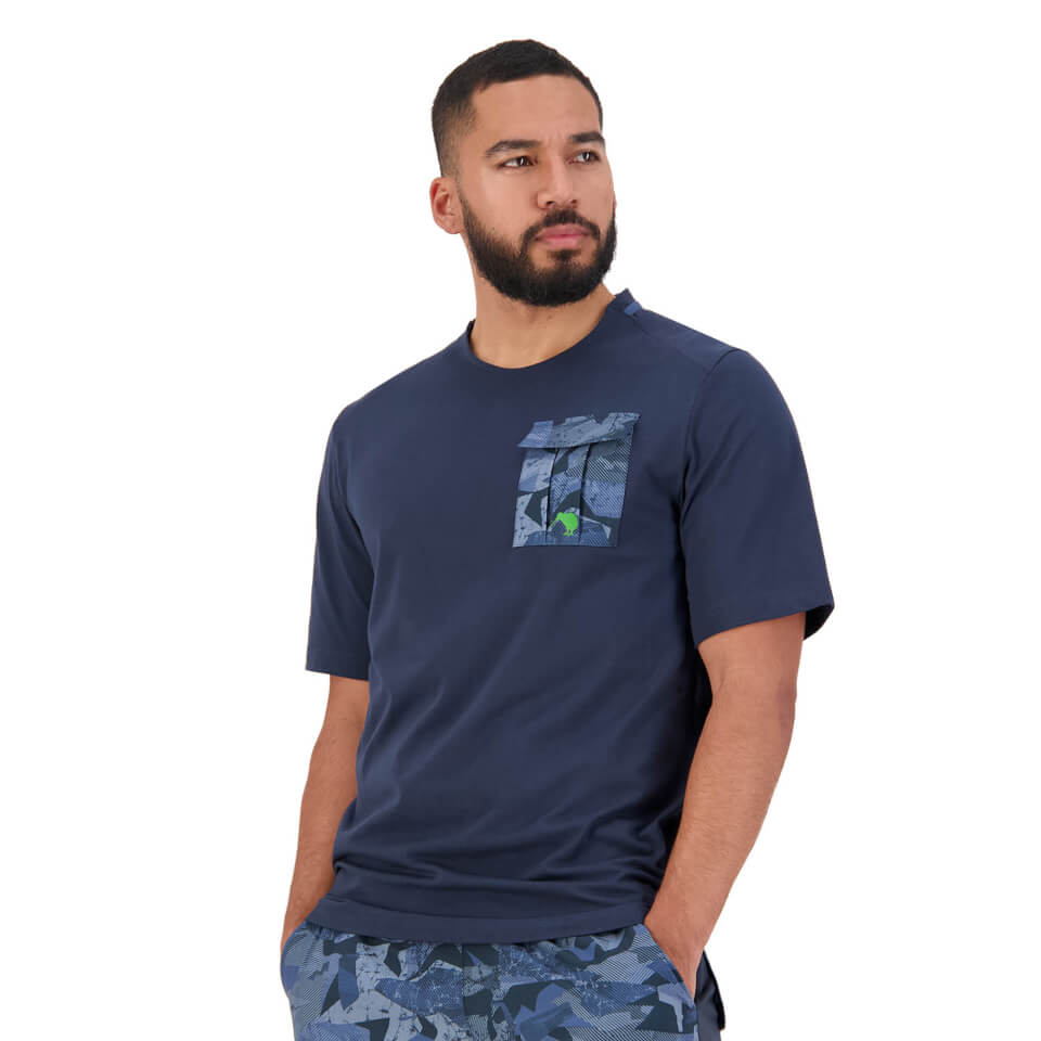 MENS MILITIA SHORT SLEEVE T-SHIRT - BLACK